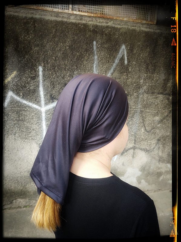 BANDANA TUBULAR - BUFF  Black