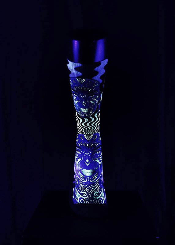 Meia Cano Alto - NEON nº 09