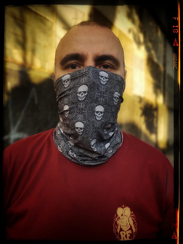 BANDANA TUBULAR - BUFF Royal Skull